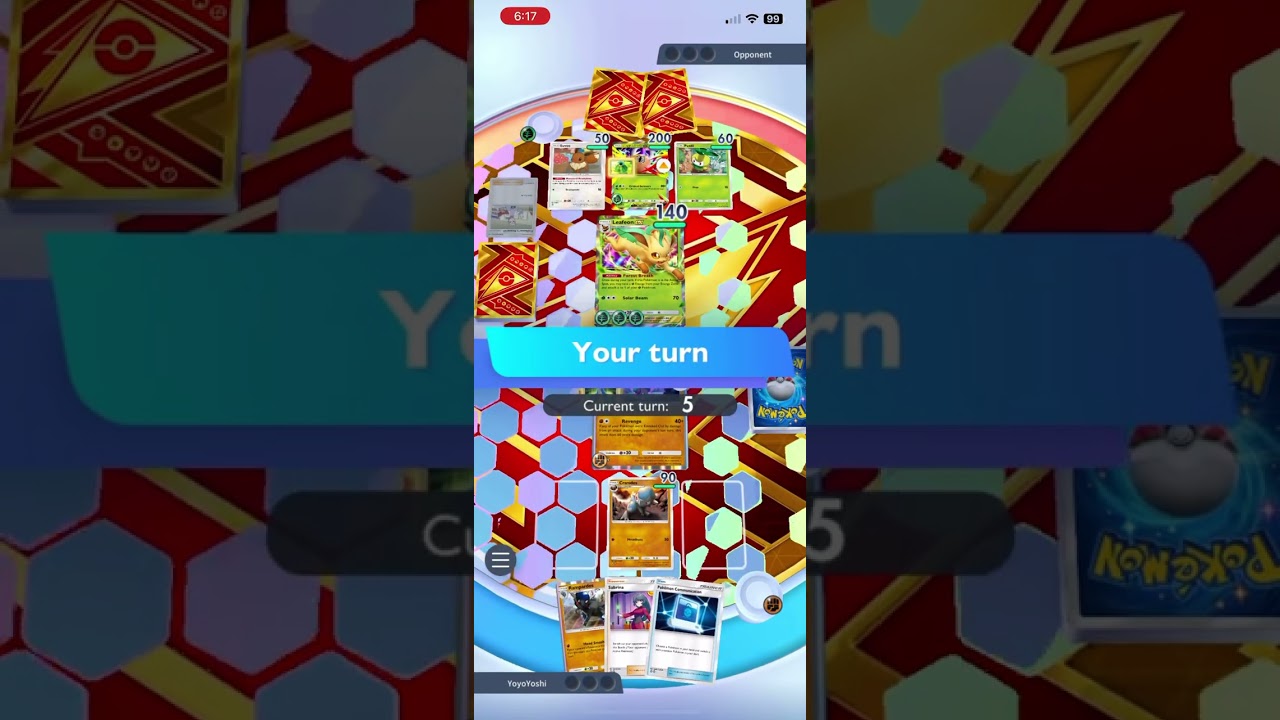 Pokemon TCG Pocket: How to Beat Mega Pinsir ex & Leafeon ex w/o ex Cards (Expert Solo Battle)