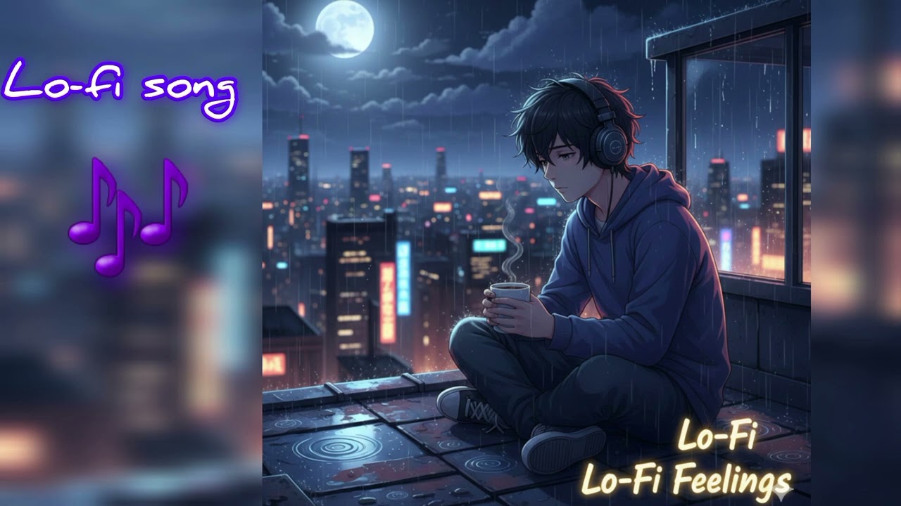 ख़ामोश रातों में 🌙 | New Hindi Lo-Fi Song | Chill Sad Vibes | Midnight Music