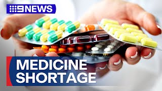 Queensland doctors warn of medicine shortages for infected children | 9 News Australia