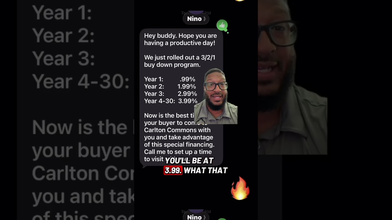 Would You Buy a Home at 0.99%? The 3/2/1 Buydown Explained