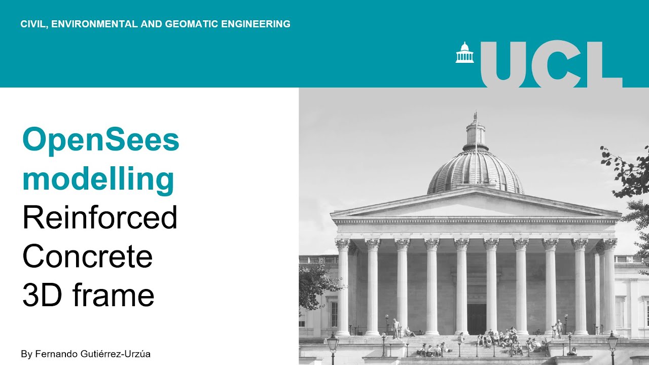 Download Opensees Reinforced Concrete 3d Model 1 Model Definition Youtube