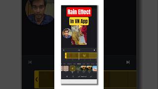 How to Get Rain Effect in VN App #tutorial #vnvideoeditor #vnapp
