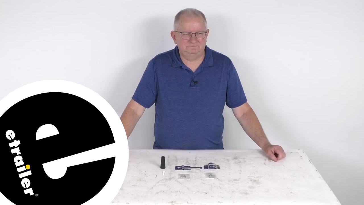 etrailer | Review of the Flat T-Style Hook and Keeper Door Holder for RV or Enclosed Trailer
