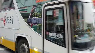 屏東客運 9117路（經林園 東港 小港機場 枋寮）595-V2 往墾丁小灣 屏客東港站離站