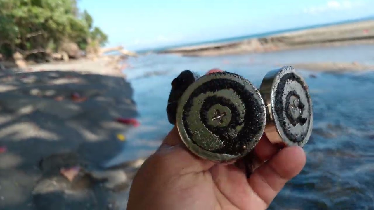 May black sand ang river dito samin 