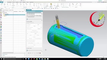 HIGH SPEED MILLING 4 AXIS BY NX 12