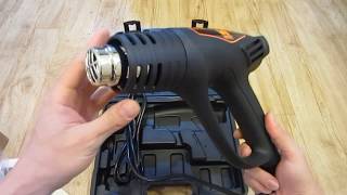 ONLY 15 - WEN 1 500-Watt Dual-Temperature Heat Gun Kit