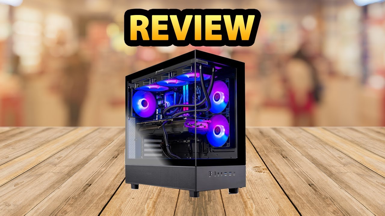 Skytech Azure 3 Gaming PC Desktop With A RTX 5060 Review YouTube 