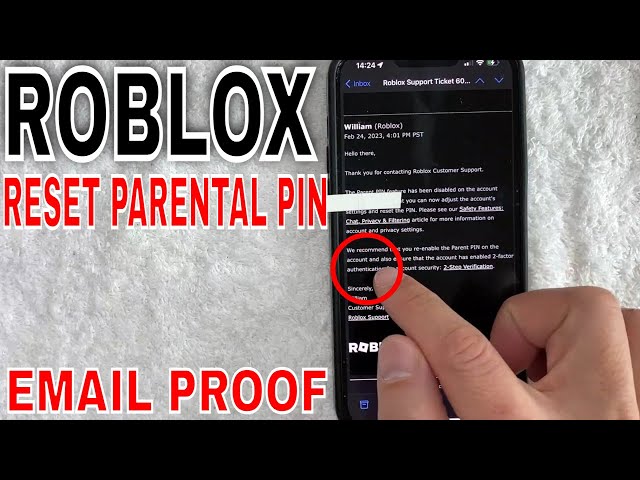 What is Parental Pin on Roblox?