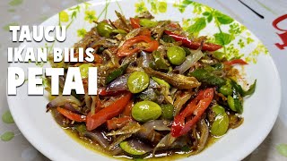 Masak Taucu Ikan Bilis Petai | Resepi Kampung | Wajib Cuba