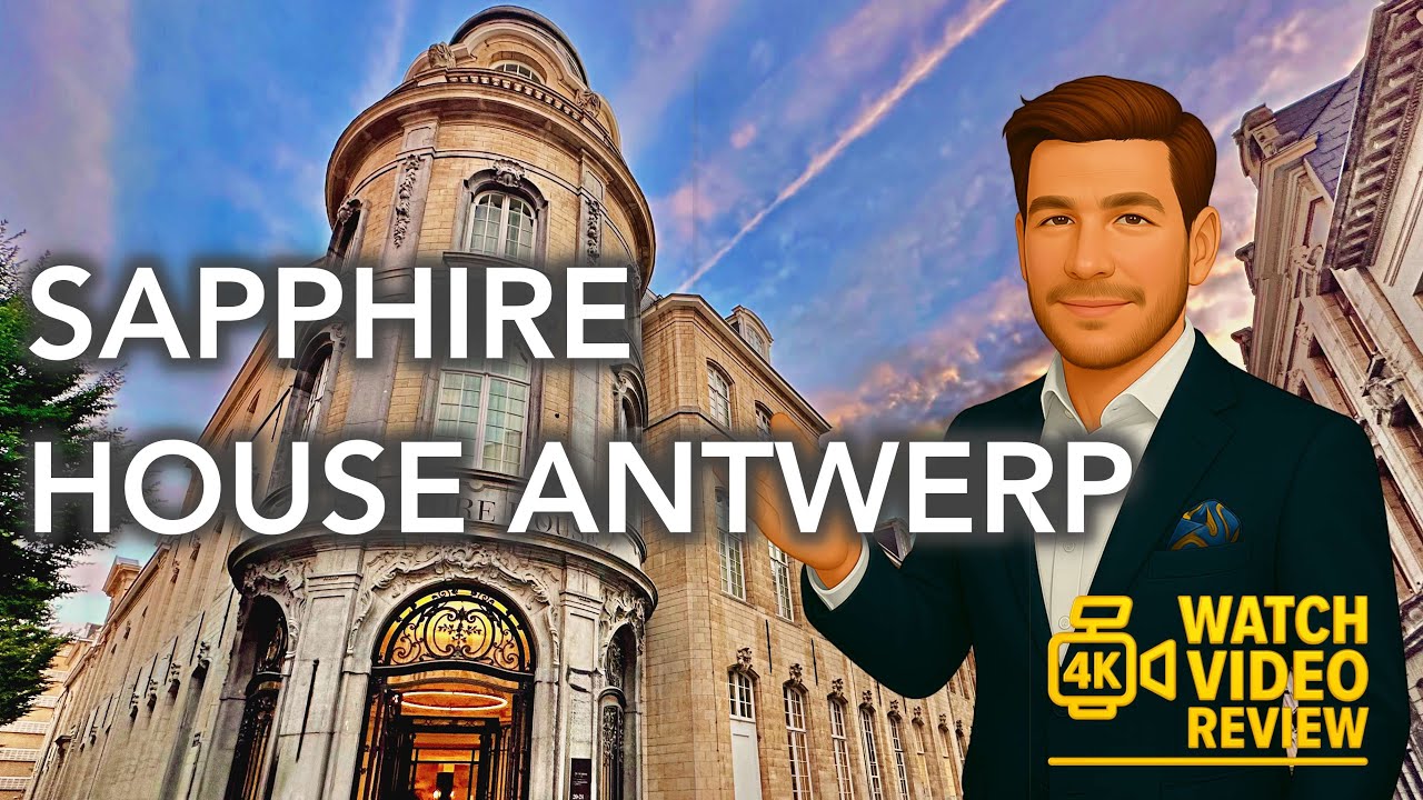 Sapphire House Antwerp - 4K video tour of one of Antwerp's oldest