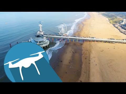 SCHEVENINGEN by drone - The Hague, Netherlands