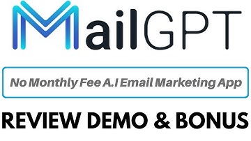 MailGPT Review - Send UNLIMITED Emails (One Time Fee AI Software)