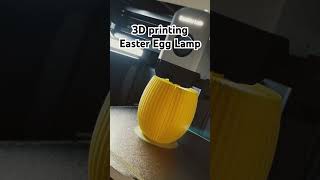 Bambu Lab X1 Carbon 3D Printing Easter Egg lamp #easter Cool 3d Printed Easter Egg 3dprinting Bambulab Easter