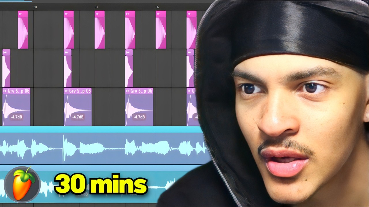 Producing AND Rapping From Scratch Break Down (Speed Run Edition)