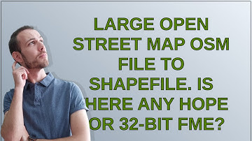 Gis: Large Open Street Map OSM file to Shapefile. Is there any hope for 32-bit FME?