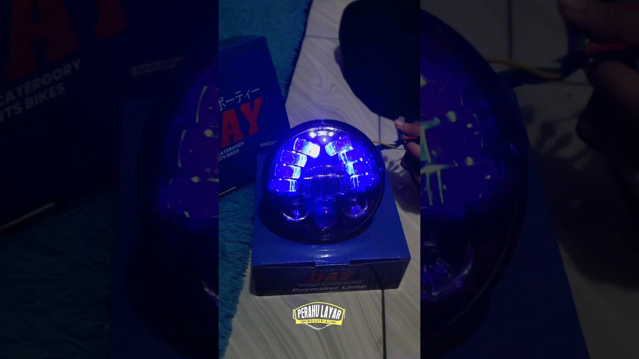 LAMPU DAYMAKER 16 LED MERK DAY SENJA BIRU 155 RIBUAN AJA 😍 