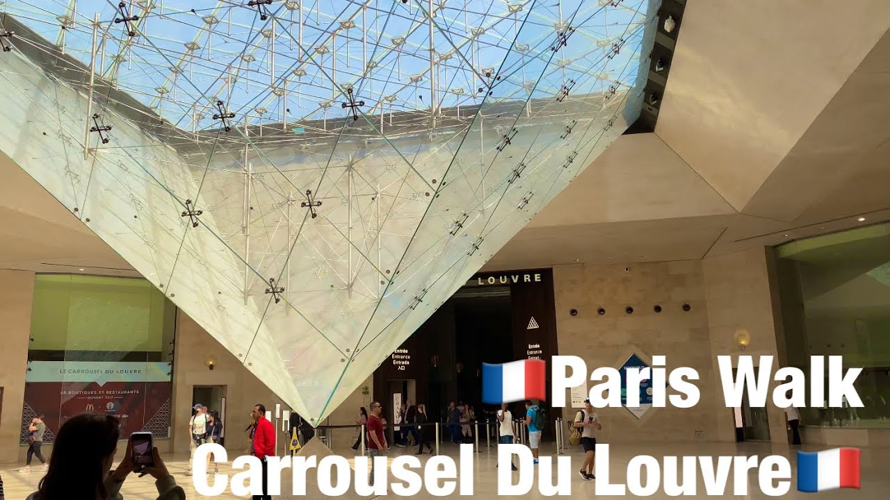 🇫🇷Paris Walk     Carrousel Du Louvre🇫🇷