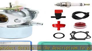 Carburetor for Huskee Model 3365PSTSC Tiller 22 Ton 22T Log Splitter w Briggs 6 75 HP 190cc 675 en