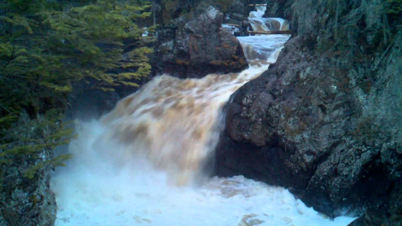 Cascade River Falls, 4.13.11, Lutsen, Minnesota