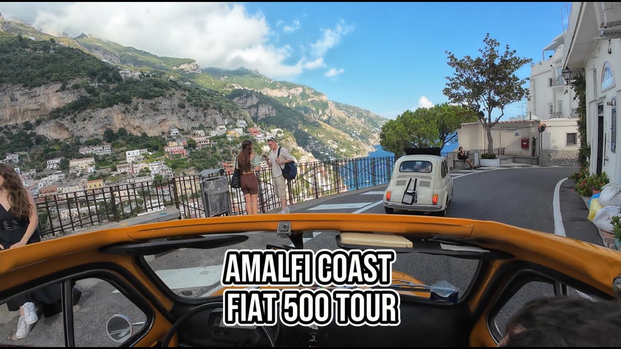 Italy Amalfi Coast FIAT 500 Tour