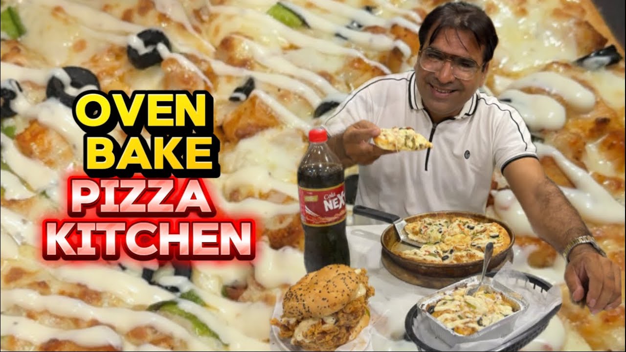 🔥 Oven Bake Pizza Review | Freshly Baked Pizza Taste Test 🍕