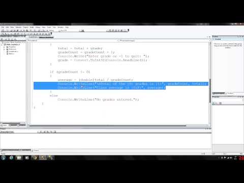 C# Programming 9 - Sentinel controlled repetition