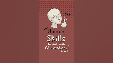 skill and ability ideas for your characters, part 7 🔪#writing #originalcharacter #oc #art #drawing