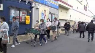 20110315 5 東日本地震 千葉 松戸朝 East Great Earthquake Chiba Matsudo