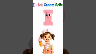 ABC Jobs Song | learn alphabet phonics song | #abcdsong #shorts #alphabetsongs