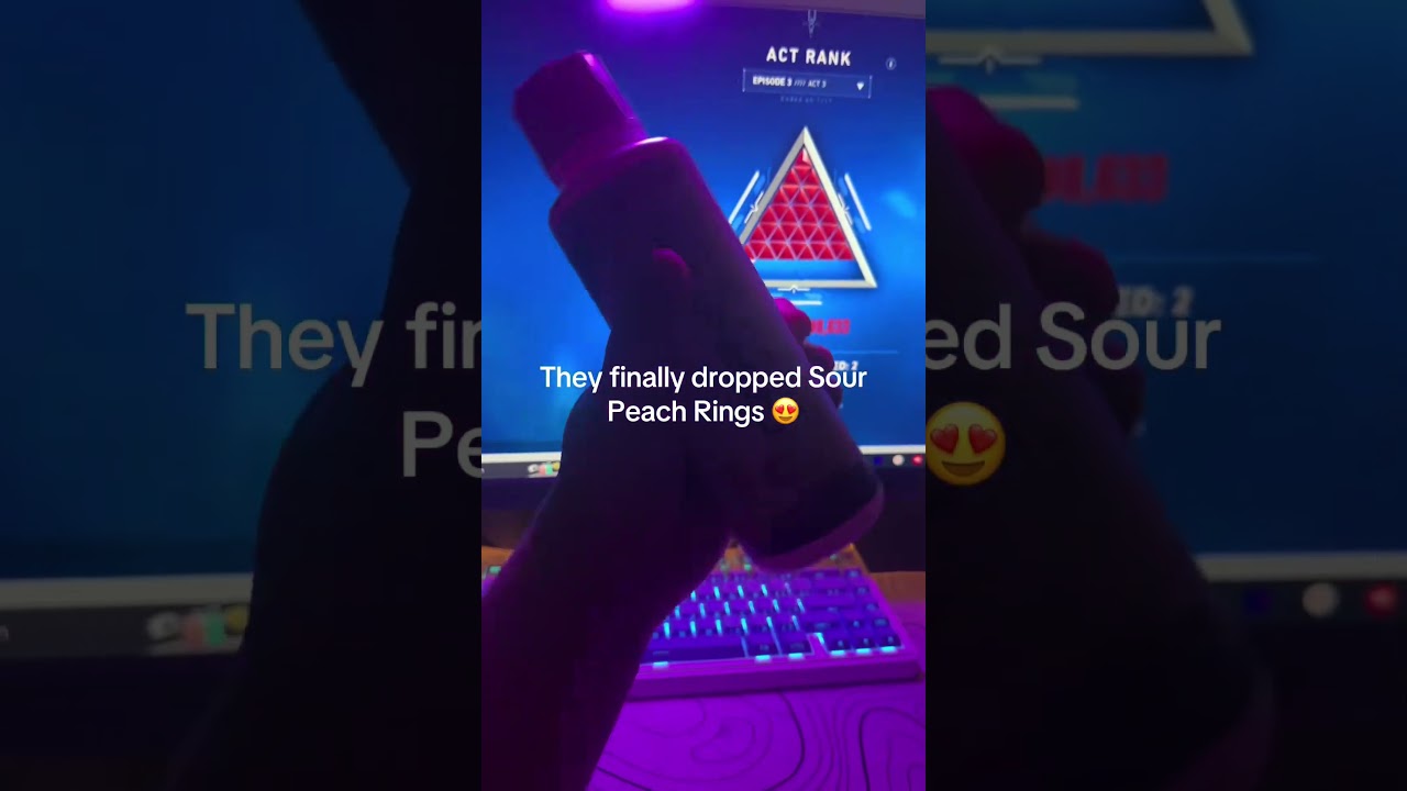 Sour Peach Rings obsession starts here 