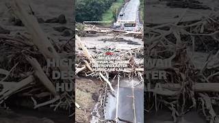 Section of highway in Hawaii destroyed after Hurricane Lala