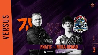 Fnatic vs Nora-Rengo \/\/ Rainbow Six APAC North Division - Playday #3