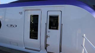 E353系岡谷駅発車シーン（S109編成）