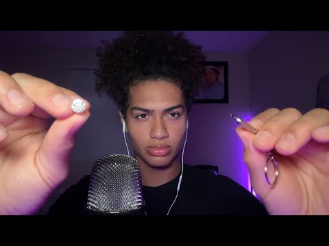 Asmr your friend TRIES to give you a piercing 