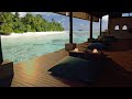 Paradise on the Southern Island | Beautiful Sea and Wave Sound in Maldives🌊