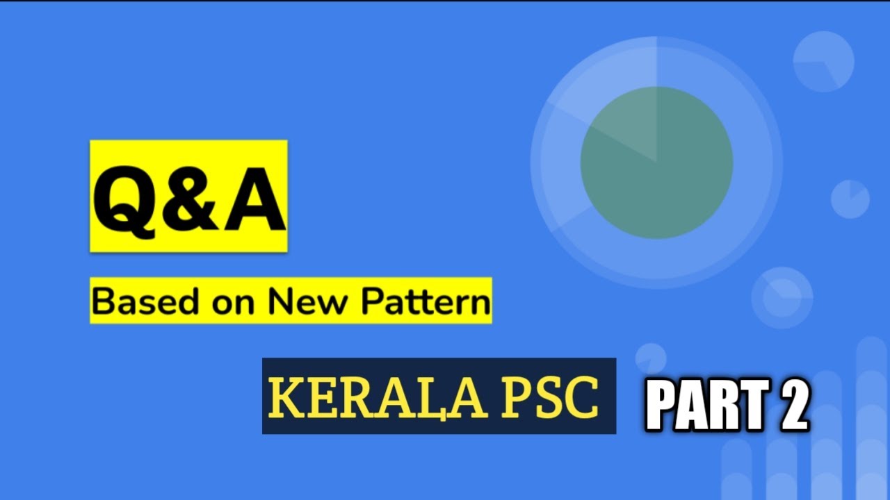 New Pattern Questions | Part 2 | Kerala PSC | Plus Two/Degree Level Examination | PSC DESTINATION