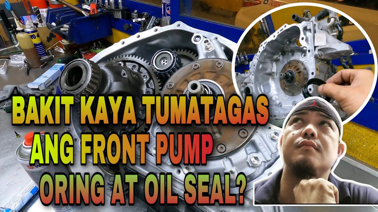 AUTOMATIC TRANSMISSION LEAKING FLUID FRONT PUMP SEAL OR NOT buhayofw 