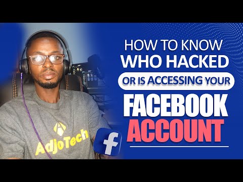 How to find a person who hacked your Facebook account