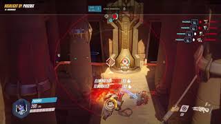 Widowmaker DESTROYS Enemy Team Quad Kill and Kiss
