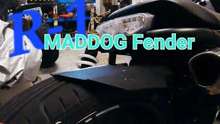 R1 Rear Fender on Maddog Gen V or Ruckus Chuckus with a GY6 Install