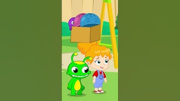 🛝 Swing, Slide & S-A-F-E! Playground Safety Song for Kids 🎶 #shorts