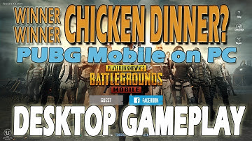 PUBG Mobile on PC Gameplay - Tencent
