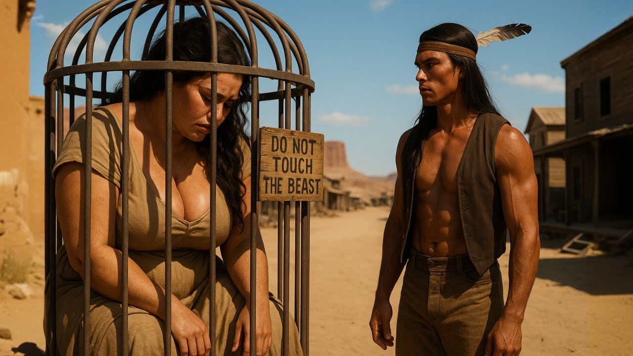 “Everyone Feared the Giant Widow — Until the Apache Bought Her and Said, ‘Will You Marry Me?’”