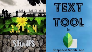 How To Add Text Behind Any Object In Your Picture | Snapseed | Editing Tutorial | 3D Typography screenshot 5