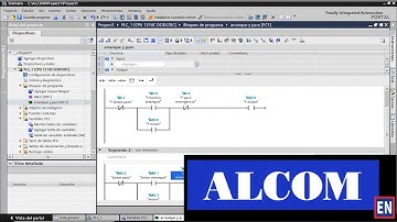Create tags and program blocks in PLC TIA Portal Siemens