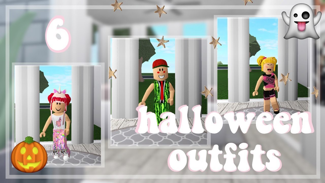 6 Halloween Costumes Ideas In Bloxburg Gxldengloss Youtube - roblox bloxburg halloween costume code