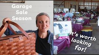 First Garage Sale Outing of the Season!