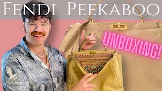 Fendi Selleria Large Peekaboo Unboxing | Fashionphile Unboxing screenshot 4