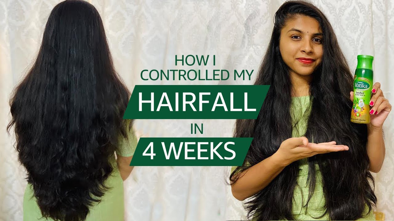 4 ವಾರಗಳಲ್ಲಿ ಕೂದಲು ಉದುರುವುದು ಕಡಿಮೆಯಾಗುತ್ತಾ 😱|Dabur Vatika Really Controlled My Hair fall in 4 Weeks?
